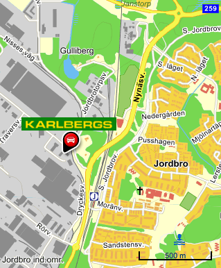 karta Jordbro